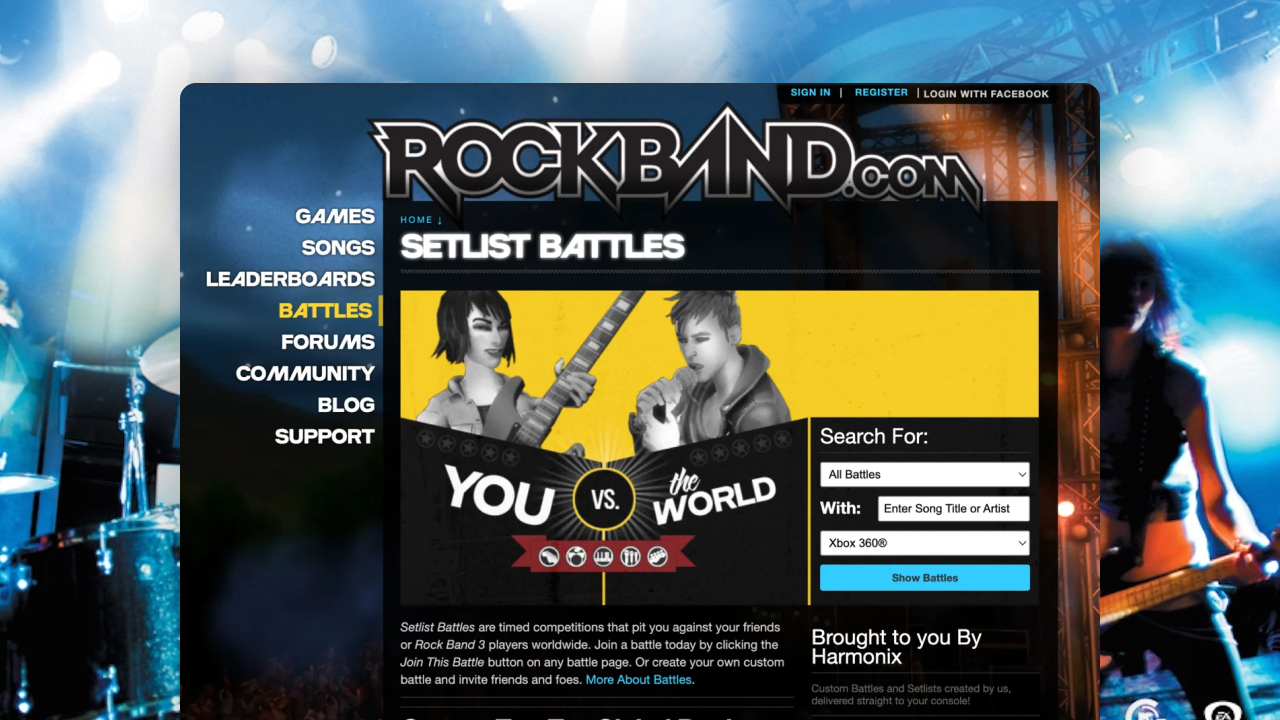 RockBand.com and beyond: Leading the web team for a legendary game studio preview