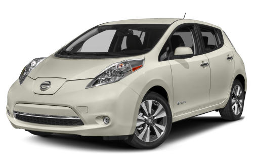 A Nissan LEAF car